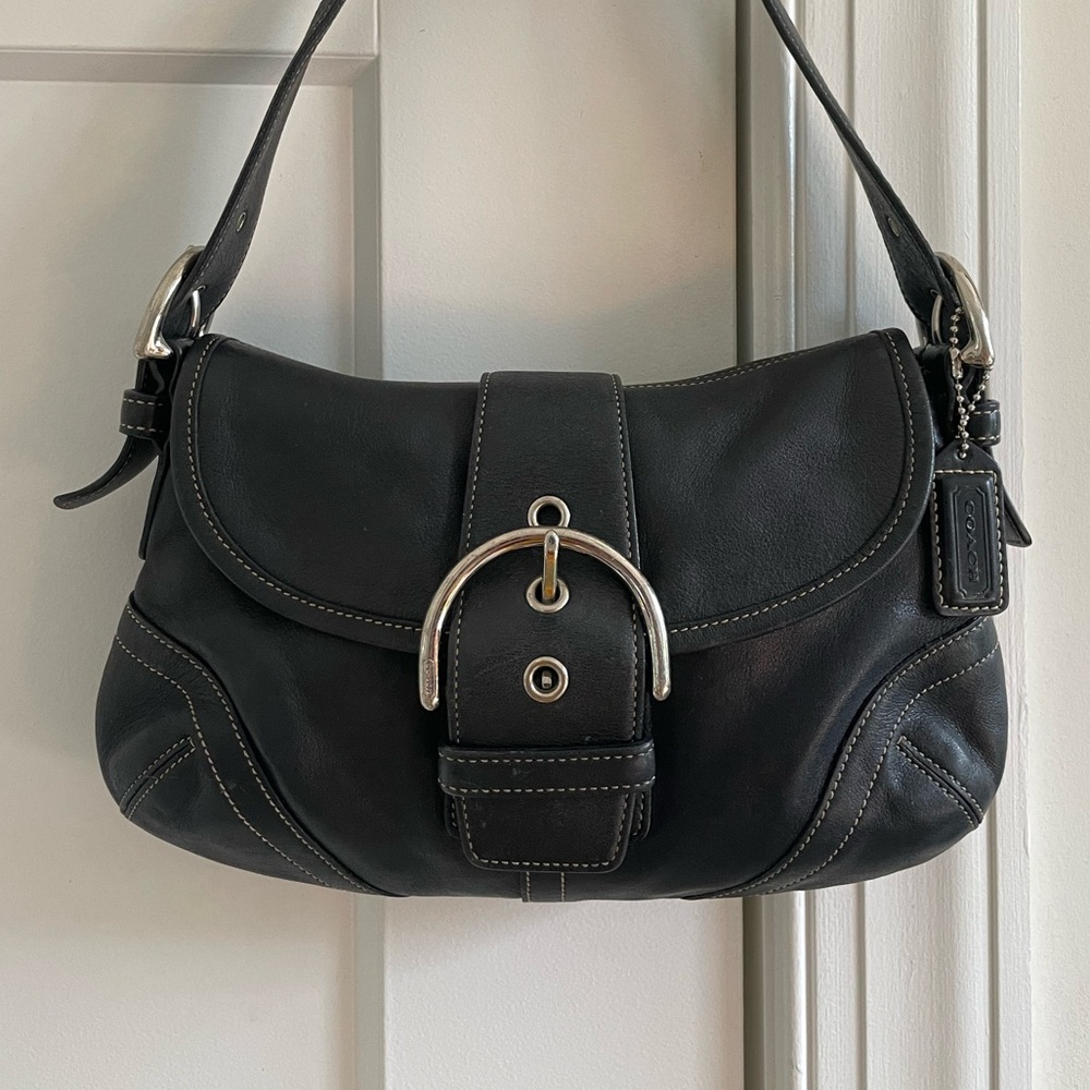 Coach Mini Soho Black Shoulder Bag